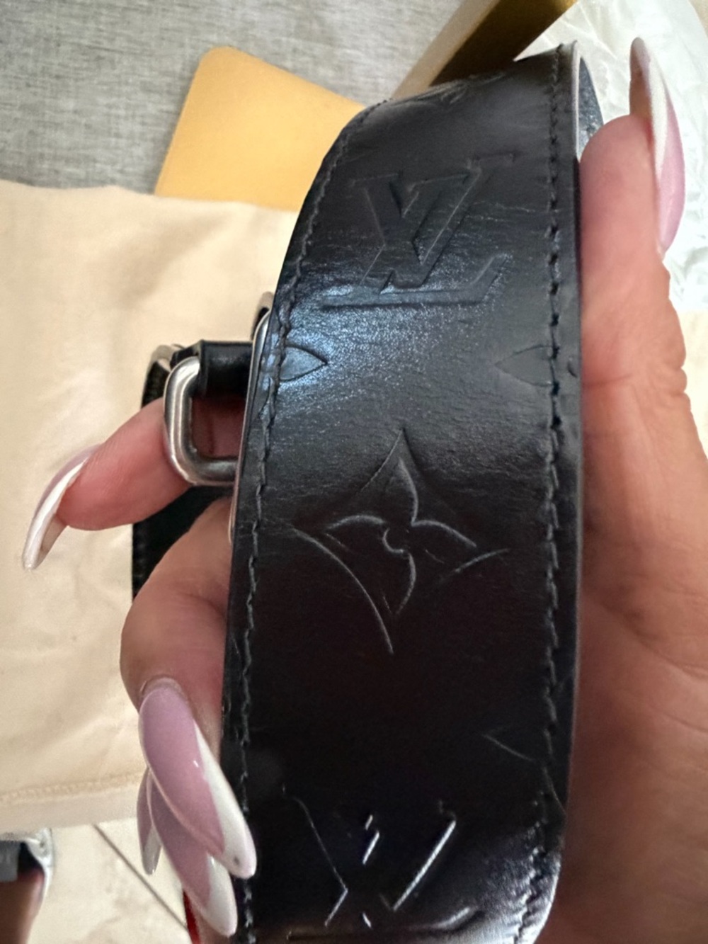 Pharrell Louis Vuitton Keepall Cargo Bandouliere 25 Leather 3 way bag like new - Picture 15 of 16
